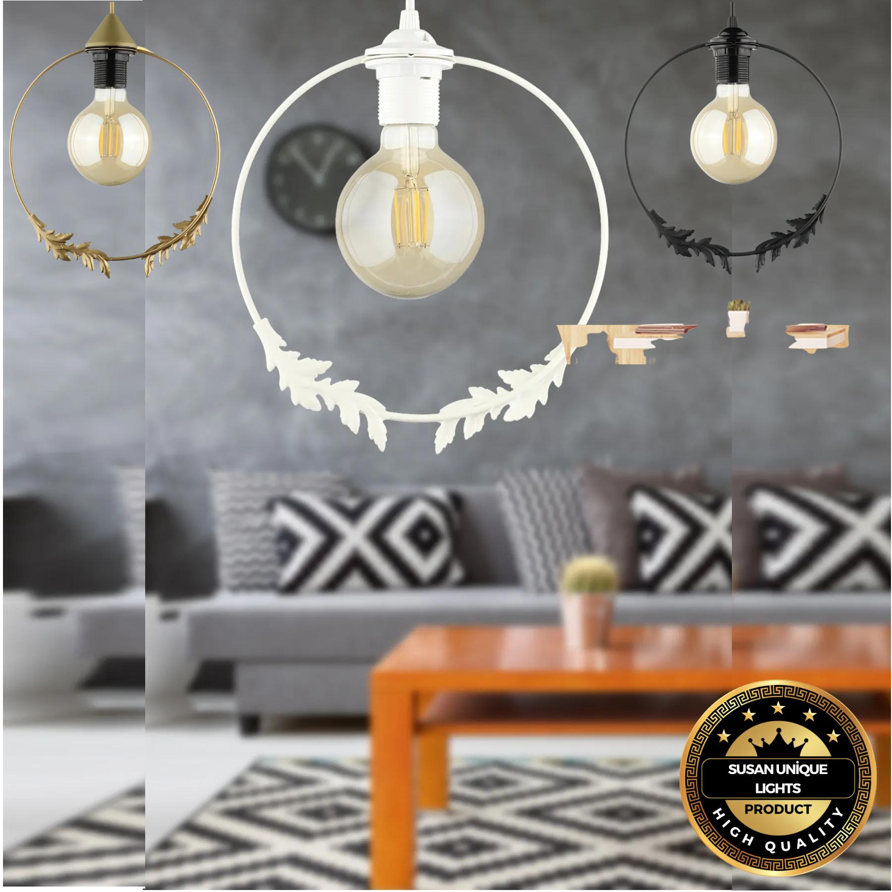 Аутентичная одинарная люстра - 3 варианта цвета